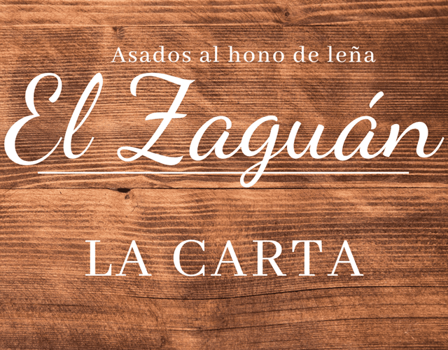 CARTA RESTAURANTE CARTA<br />